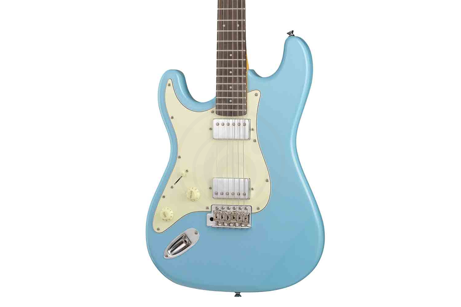 Электрогитара Stratocaster Prodipe JMFST2HLHRABL - Электрогитара ST2HRA, леворукая, голубая - фото 5