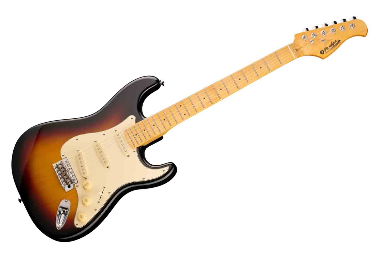 Электрогитара Stratocaster Prodipe JMFST80MASB - Электрогитара ST80MA, санберст - фото 1