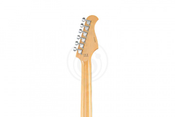 Электрогитара Stratocaster Prodipe JMFST83LHRACA - Электрогитара ST83RA, леворукая, красная - фото 2