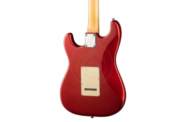 Электрогитара Stratocaster Prodipe JMFST83RACAR - Электрогитара ST83RA, красная - фото 3