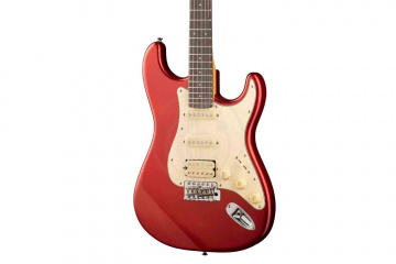 Электрогитара Stratocaster Prodipe JMFST83RACAR - Электрогитара ST83RA, красная - фото 6