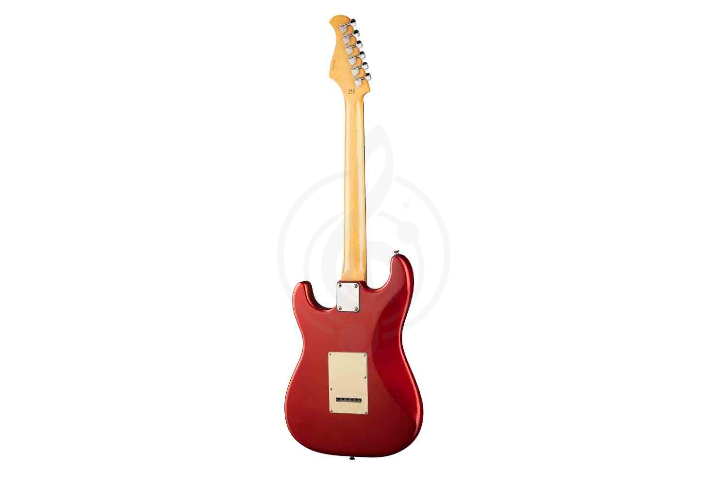 Электрогитара Stratocaster Prodipe JMFST83RACAR - Электрогитара ST83RA, красная - фото 4