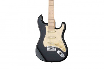 Электрогитара Stratocaster Prodipe JMFSTJUNIORBK - Электрогитара ST Junior уменьшенная, черная - фото 6