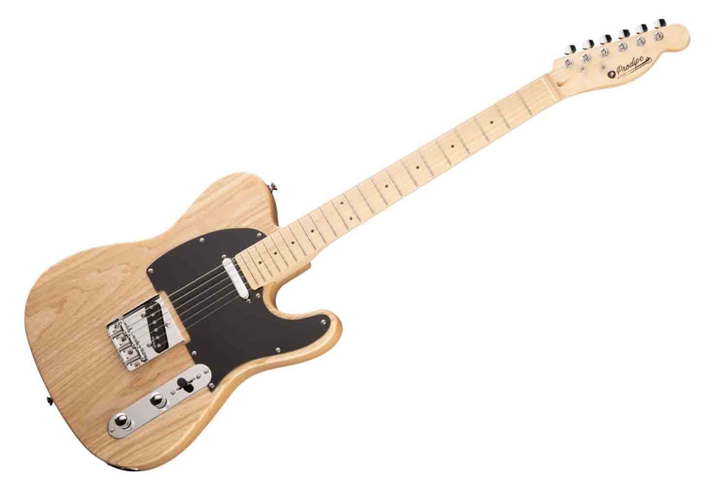 Электрогитара Telecaster Prodipe JMFTC80ASH - Электрогитара TC80MA, цвет натуральный - фото 1