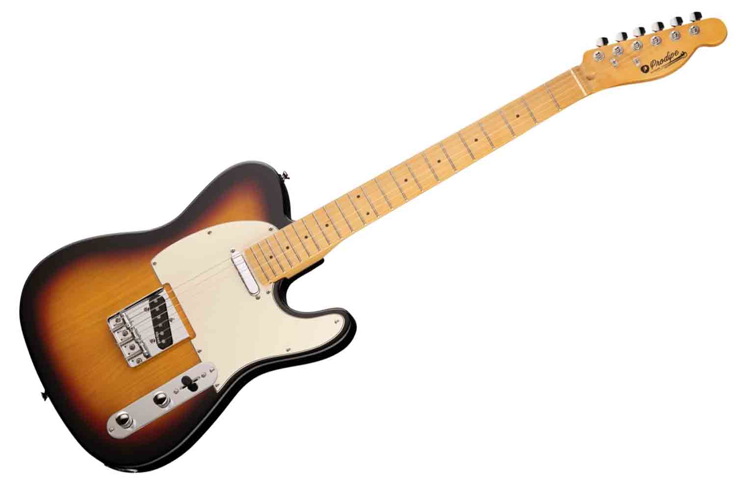 Электрогитара Telecaster Prodipe JMFTC80MASB - Электрогитара TC80MA, санберст - фото 1