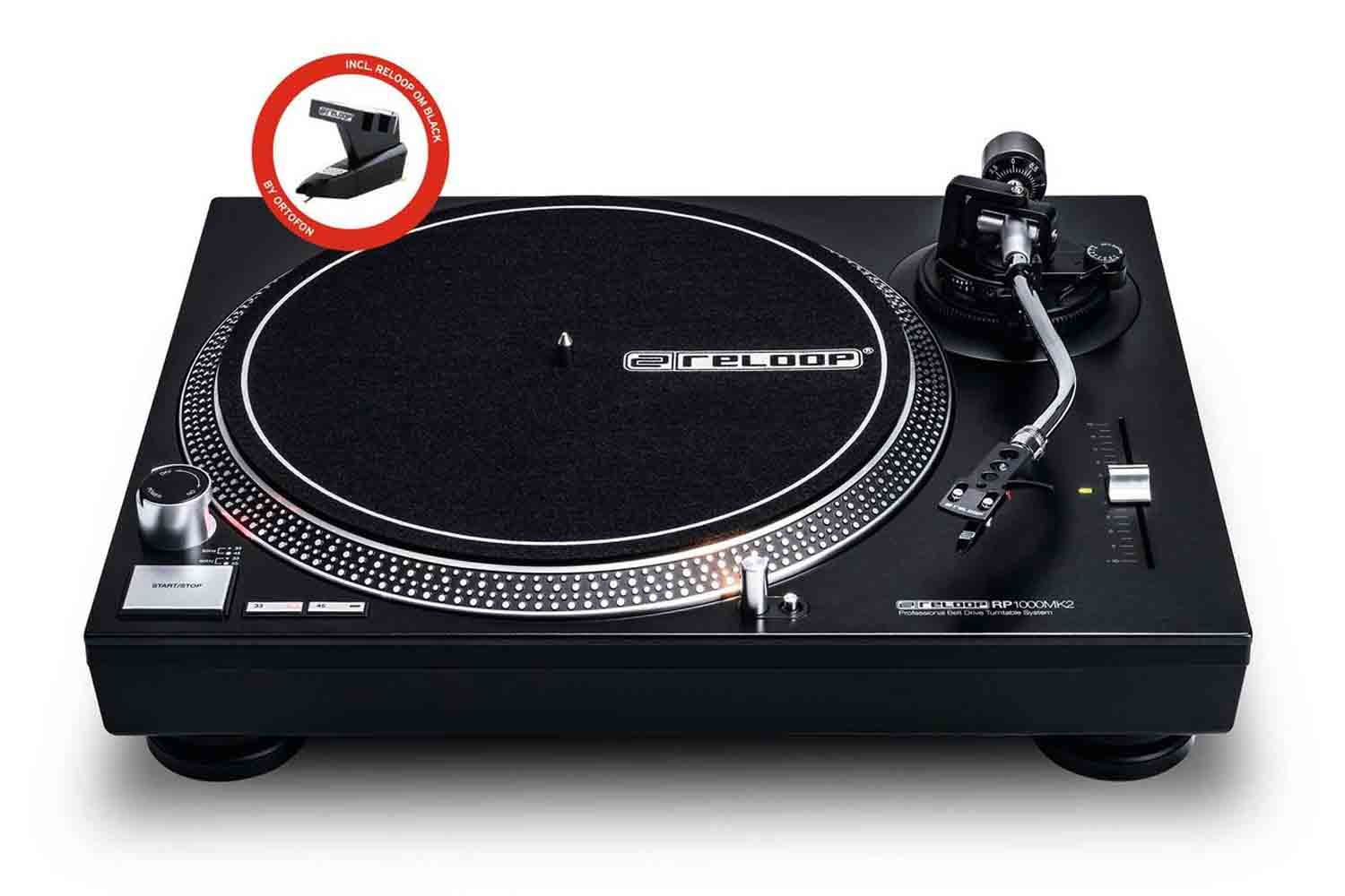 Виниловый проигрыватель Reloop RP-1000 MK2 - Виниловый проигрыватель - фото 1