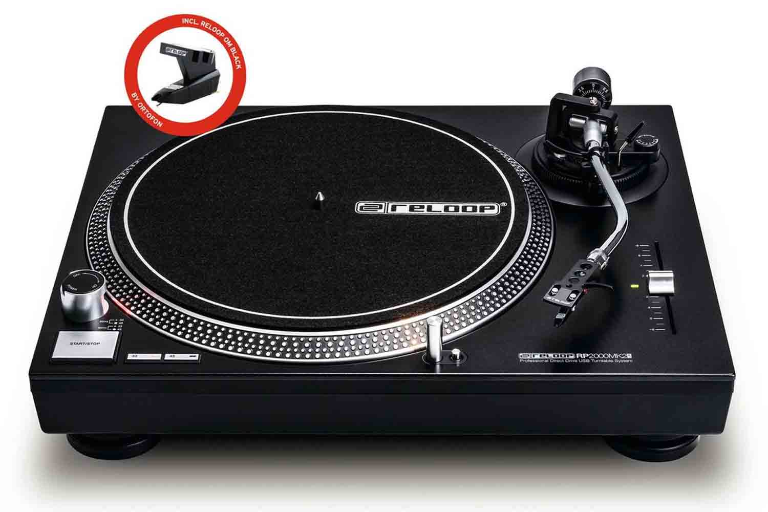 Виниловый проигрыватель Reloop RP-2000 USB MK2 - Виниловый проигрыватель - фото 1