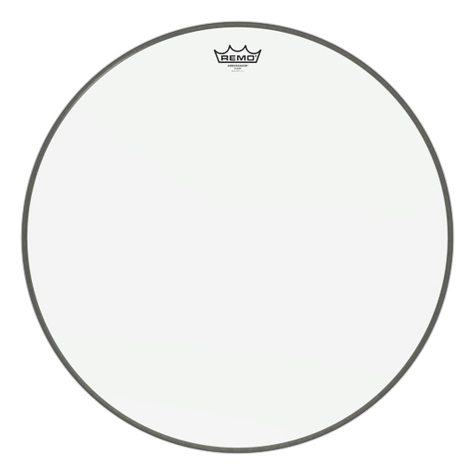 Пластик для томов REMO BA-0316-00 AMBASSADOR 16`` CLEAR однослойный прозрачный пластик - фото 1