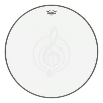 REMO BB-1322-00 EMPEROR 22`` CLEAR BASS двойной прозрачный пластик - фото 2 Пластик для бочки REMO BB-1322-00 EMPEROR 22`` CLEAR BASS двойной прозрачный пластик - фото 2