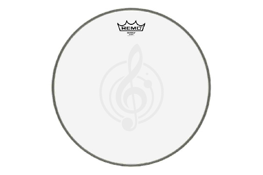 REMO BB-1322-00 EMPEROR 22`` CLEAR BASS двойной прозрачный пластик - фото 1 Пластик для бочки REMO BB-1322-00 EMPEROR 22`` CLEAR BASS двойной прозрачный пластик - фото 1