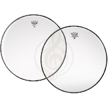 Пластик для томов REMO BD-0312-00 DIPLOMAT 12`` CLEAR однослойный прозрачный пластик - фото 1