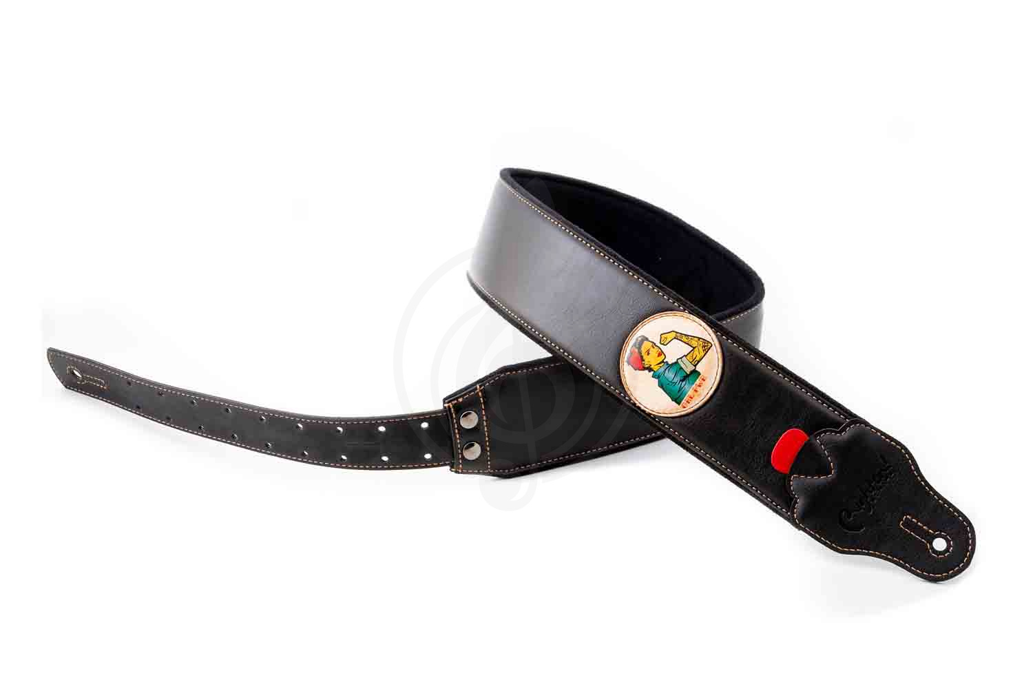 Ремень для гитары RightOn Straps 8419612002395 Groove Old School Pin-Up - Ремень для гитары - фото 7