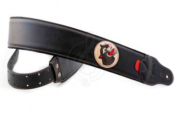 Ремень для гитары RightOn Straps 8419612002401 Groove Old School Panther - Ремень для гитары - фото 7