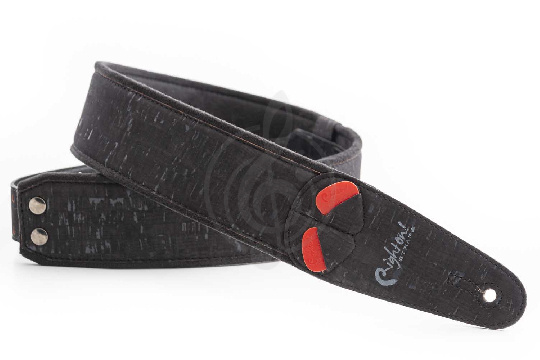 Ремень для гитары RightOn Straps Mojo Cork Black - Ремень для гитары - фото 1