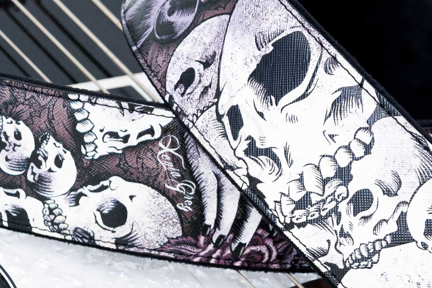 Ремень для гитары RightOn Straps Mojo Death's Touch Unique - Ремень для гитары - фото 9