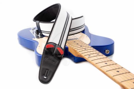 Ремень для гитары RightOn Straps Mojo Race B&W - Ремень для гитары - фото 4