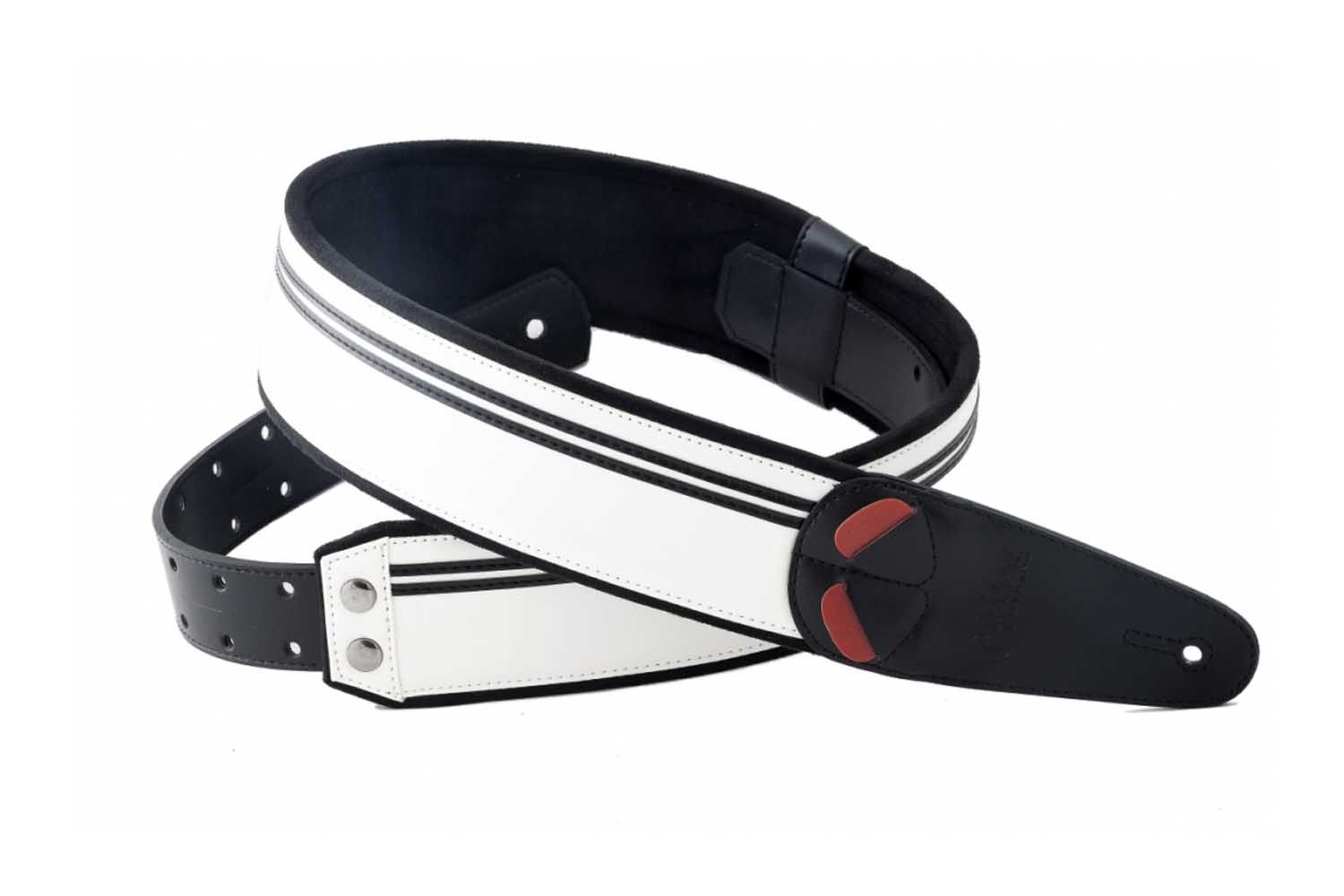 Ремень для гитары RightOn Straps Mojo Race B&W - Ремень для гитары - фото 1
