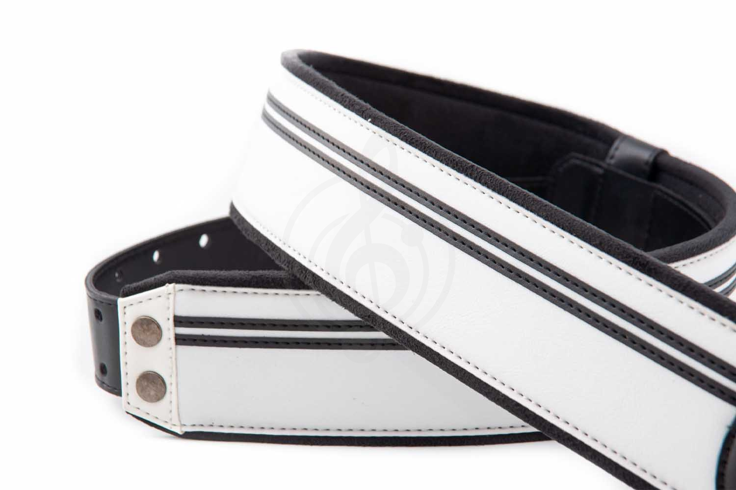 Ремень для гитары RightOn Straps Mojo Race B&W - Ремень для гитары - фото 5