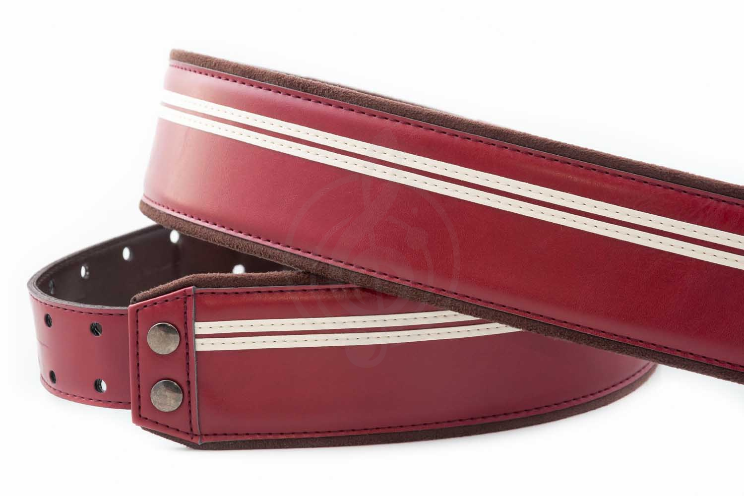 Ремень для гитары RightOn Straps Mojo Race Red - Ремень для гитары - фото 5