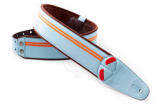 Ремень для гитары RightOn Straps Mojo Race Sonic Blue - Ремень для гитары - фото 5
