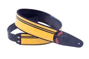 Изображение RightOn Straps Mojo Race Yellow - Ремень для гитары