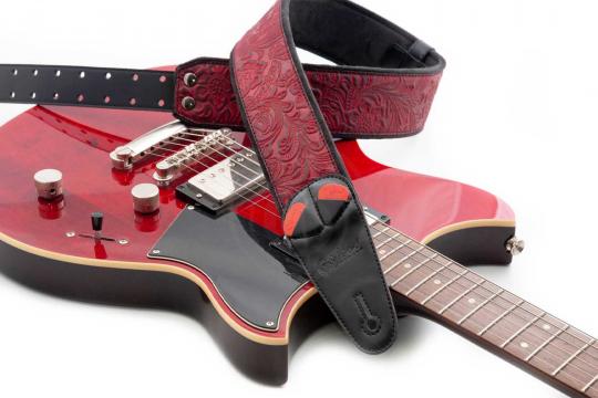 Ремень для гитары RightOn Straps Mojo Sandokan Red - Ремень для гитары - фото 3