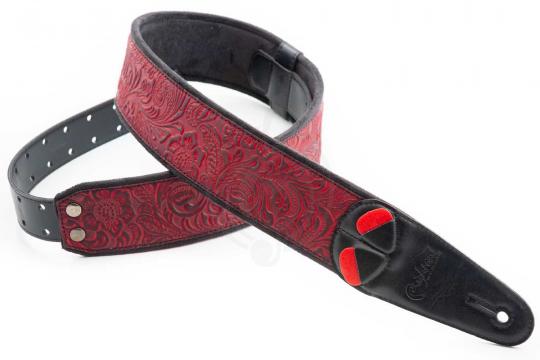 Ремень для гитары RightOn Straps Mojo Sandokan Red - Ремень для гитары - фото 9