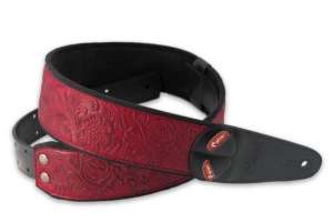 Изображение RightOn Straps Mojo Sandokan Red - Ремень для гитары