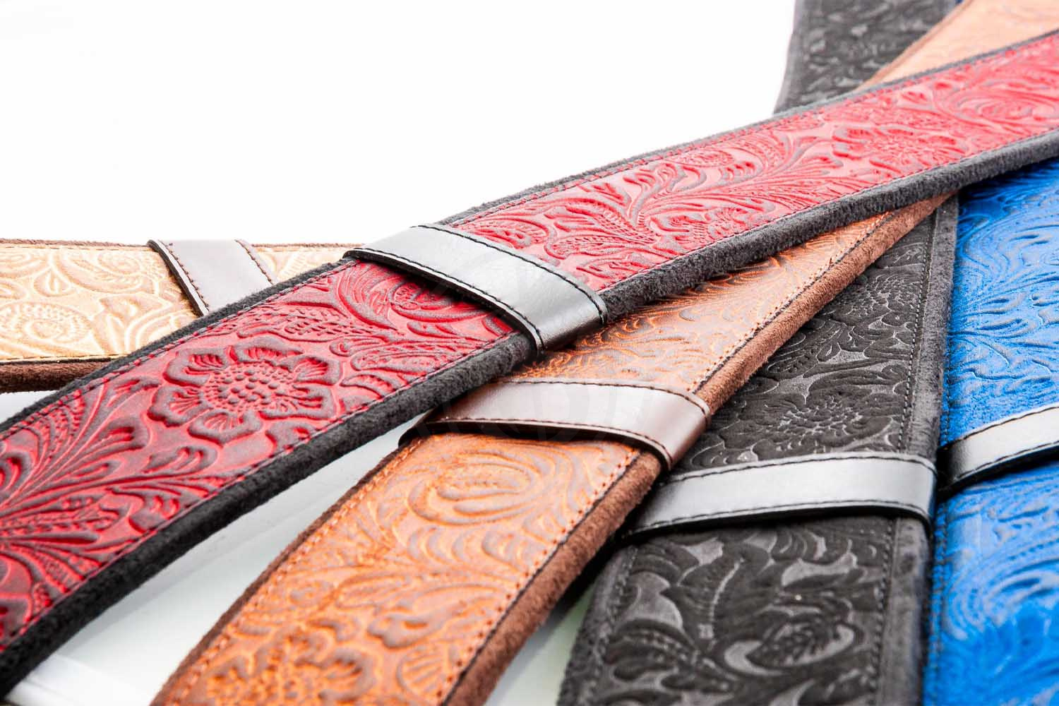 Ремень для гитары RightOn Straps Mojo Sandokan Red - Ремень для гитары - фото 2