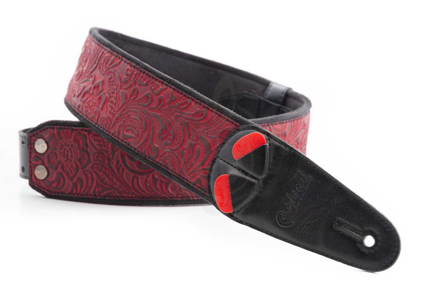 Ремень для гитары RightOn Straps Mojo Sandokan Red - Ремень для гитары - фото 6