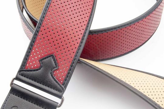 Ремень для гитары RightOn Straps Talisman Monte-Carlo Red - Ремень для гитары - фото 4