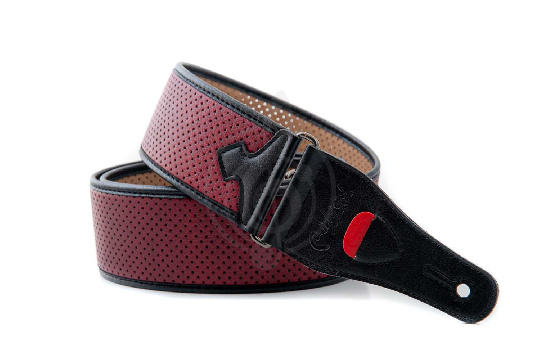 Ремень для гитары RightOn Straps Talisman Monte-Carlo Red - Ремень для гитары - фото 1