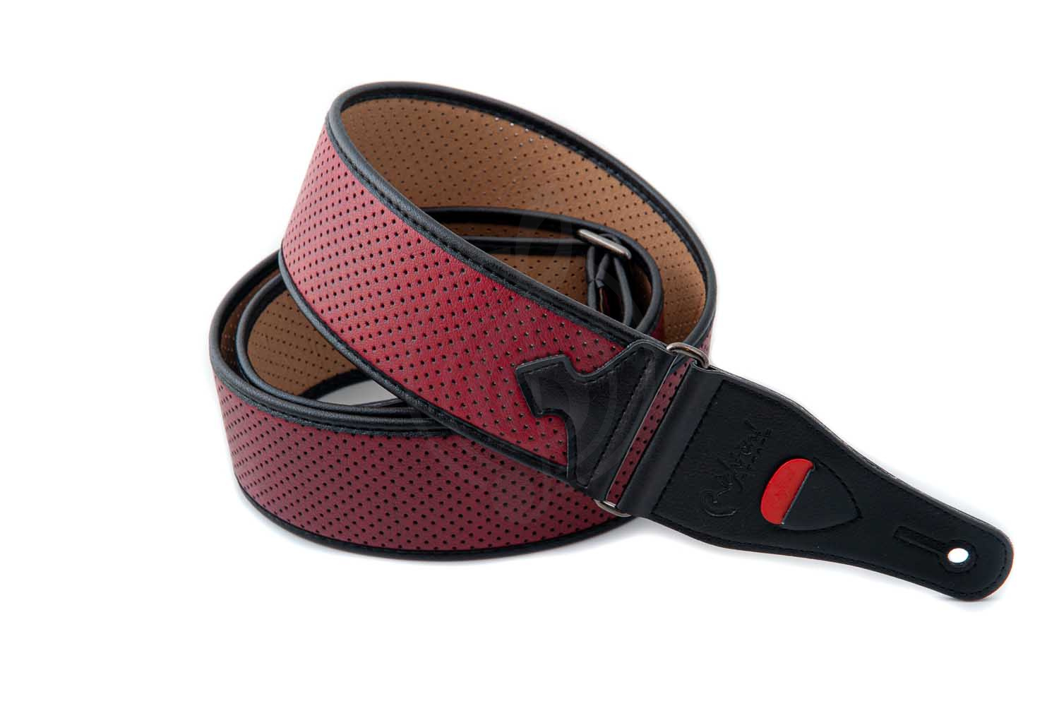 Ремень для гитары RightOn Straps Talisman Monte-Carlo Red - Ремень для гитары - фото 7
