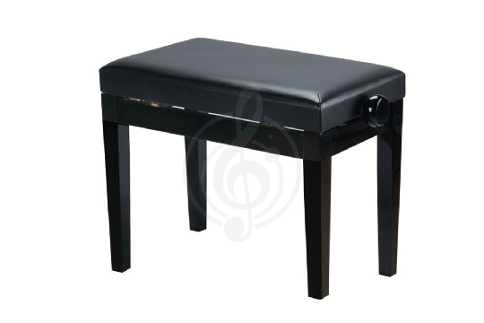 Банкетка Rin HY-PJ010-GLOSS-BLACK - Банкетка черная - фото 1