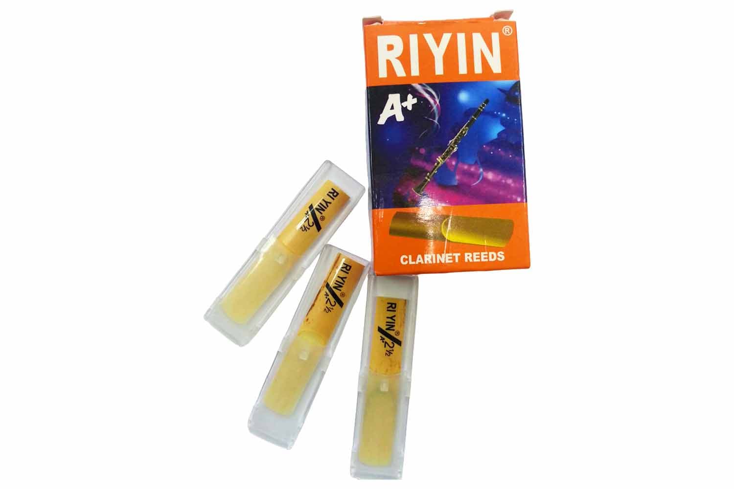 Трость для кларнета Riyin A+ (2-1/2) Трости для кларнета Bb - фото 1