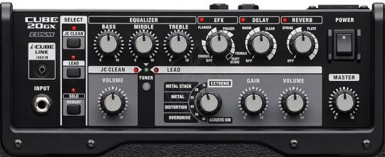 Комбоусилитель для электрогитары Roland CUBE-20GX - Комбо гитарный - фото 3