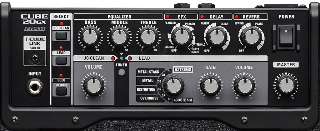 Комбоусилитель для электрогитары Roland CUBE-20GX - Комбо гитарный - фото 3