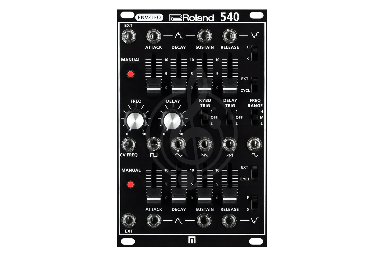 Модульный синтезатор Roland - SYSTEM-500 540 Dual Envelope Generator + LFO - модуль генератора низких частот - фото 1