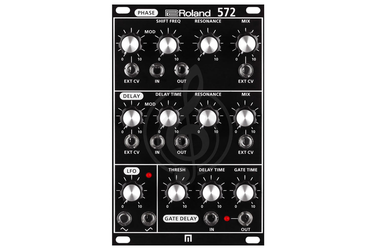 Модульный синтезатор Roland - SYSTEM-500 572 - дилей/фазер для модульной системы SYSTEM-500 - фото 1
