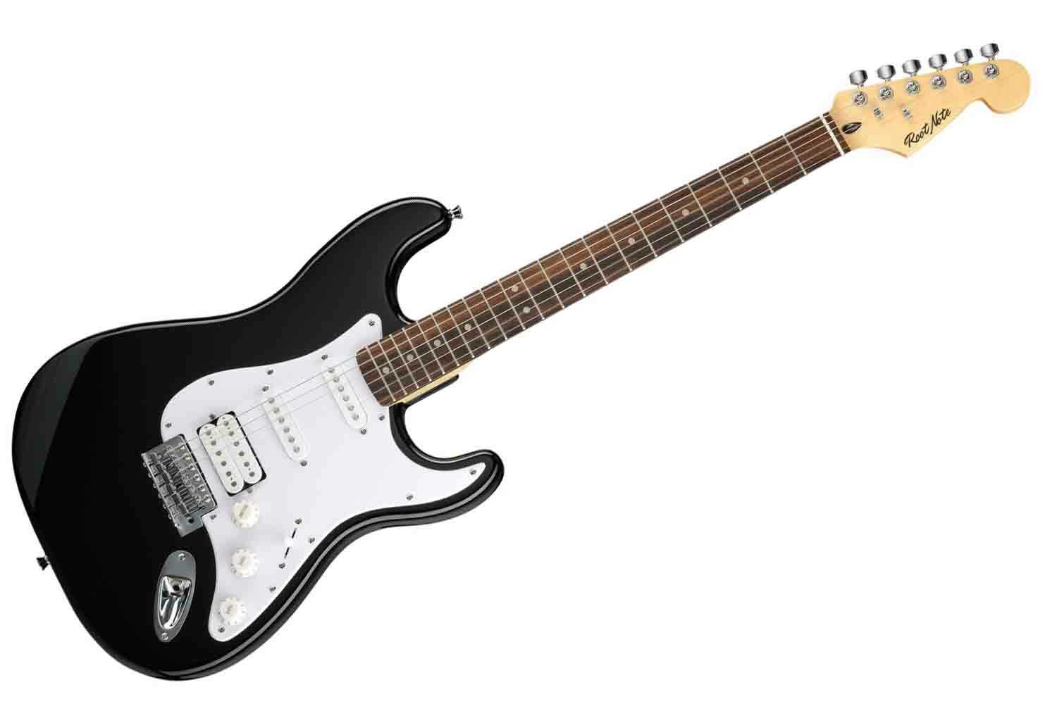 Электрогитара Stratocaster Root Note ST201-BLK Электрогитара, черная - фото 1