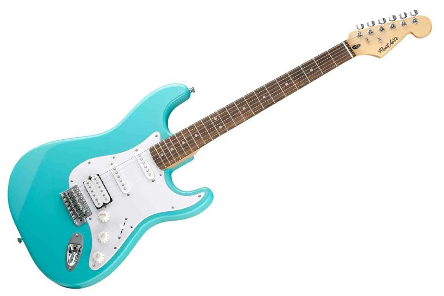 Электрогитара Stratocaster Root Note ST201-SGY - Электрогитара, голубой - фото 1