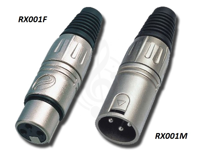 Разъем XLR ROXTONE RX001F Разъем cannon мама - фото 2
