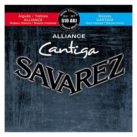 Струны для классической гитары SAVAREZ 510 ARJ ALLIANCE CANTIGA Струны для классических гитар  (24-27-33-30-36-44) - фото 1