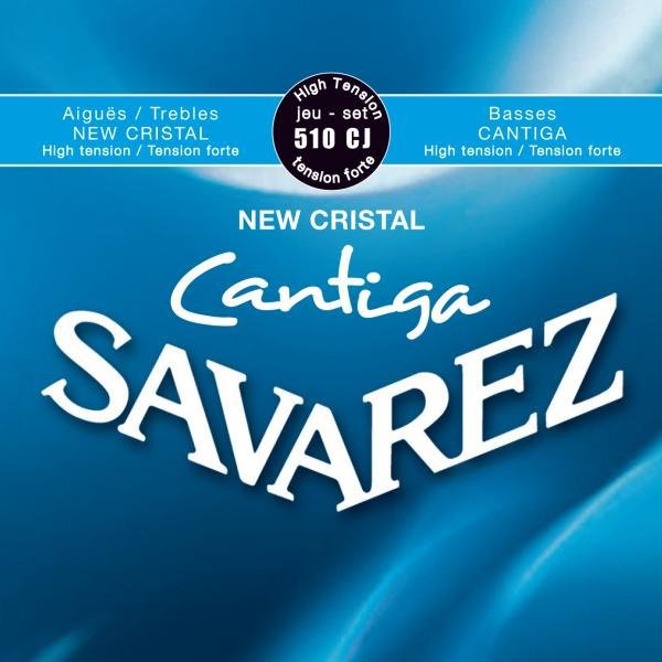 Струны для классической гитары SAVAREZ 510 CJ NEW CRISTAL CANTIGA - Струны для классических гитар (30-34-41-30-36-44) - фото 1