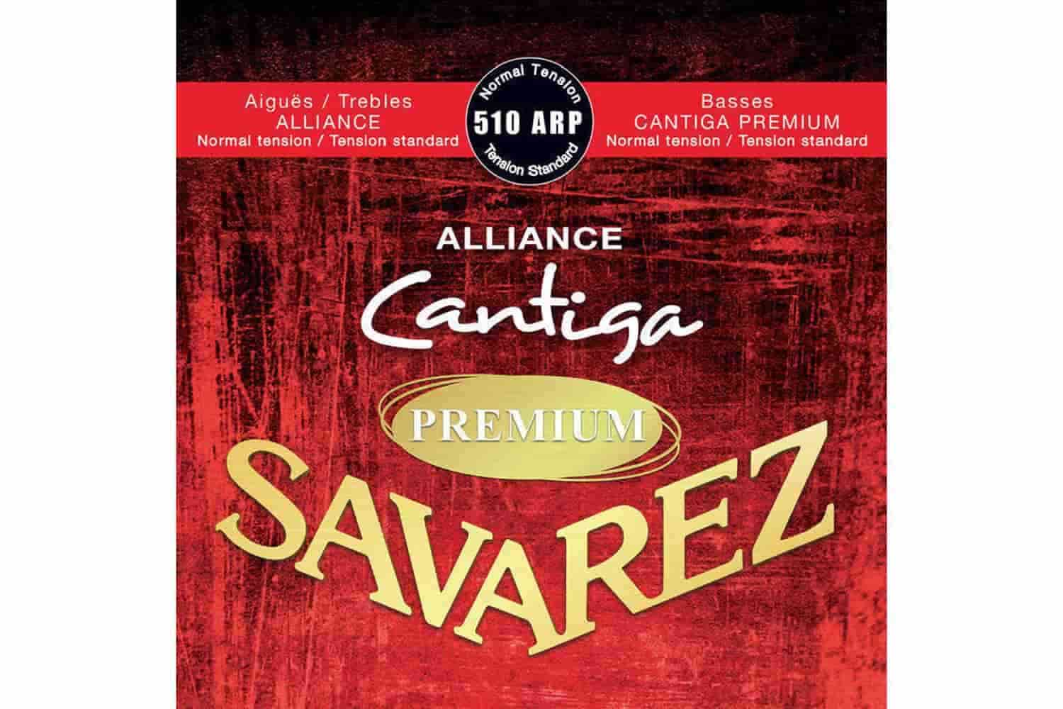 Струны для классической гитары Savarez 510ARP  Alliance Cantiga Red Premium standard tension струны для классической гитары - фото 1