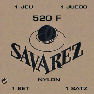 SAVAREZ 520 F TRADITIONAL Струны для классических гитар (28-32-40-29-34-42) - фото 1 Струны для классической гитары SAVAREZ 520 F TRADITIONAL Струны для классических гитар (28-32-40-29-34-42) - фото 1