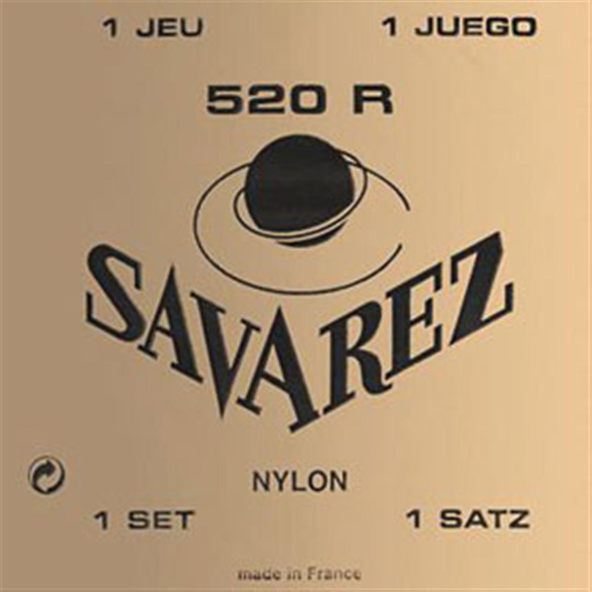 Струны для классической гитары SAVAREZ 520 R TRADITIONAL Струны  для классических гитар (28-32-40-29-34-42) - фото 1