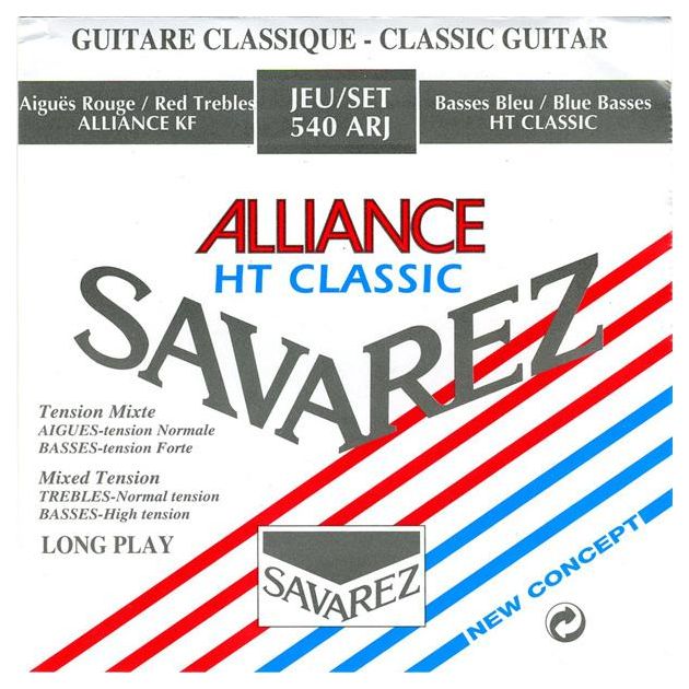 Струны для классической гитары SAVAREZ 540 ARJ ALLIANCE HT CLASSIC Струны для классических гитар  (24-27-33-29-35-44) - фото 1