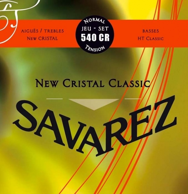 Струны для классической гитары SAVAREZ 540 CR NEW CRISTAL CLASSIC Струны для классических гитар  (29-33-41-29-34-43) - фото 1