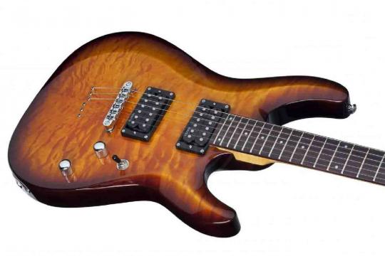 Schecter C-6 PLUS VSB - Электрогитара - фото 2 Электрогитара Superstrat Schecter C-6 PLUS VSB - Электрогитара - фото 2